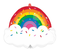 Anagram Rainbow Sprinkles 25" Foil Balloon
