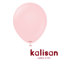 Kalisan Macaron Pink 18" Latex Balloons 25pk