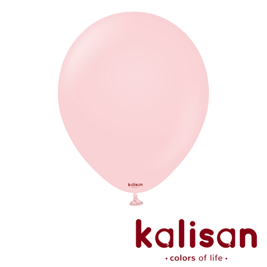 Kalisan Macaron Pink 18" Latex Balloons 25pk