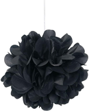 Black Mini Puff Tissue Decoration 9