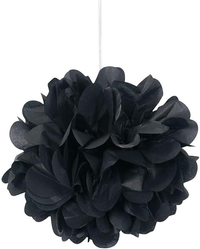 Black Mini Puff Tissue Decoration 9