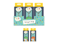 Teacher Keyring 9x4cm (Design May Vary)
