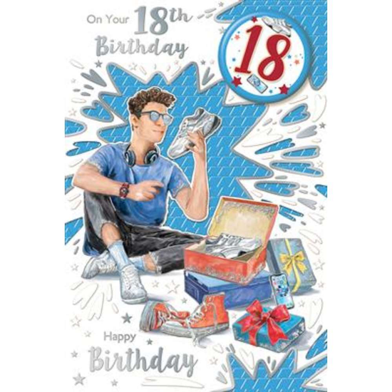 Xpress Yourself C75 Birthday Age 18 6pk