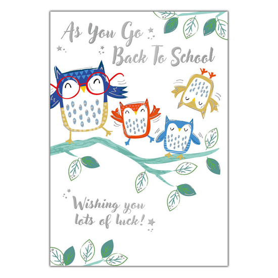 Poppyhill 12 Pack Cards C50 Back To School Cute