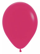 Sempertex Fashion Raspberry 12-inch latex balloons, 12-pack, used for decoration, bright raspberry color, latex material, party decor.