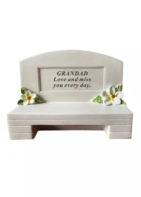 David Fischoff Memorial Bench Grandad