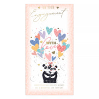 Set of six Prelude C55 engagement cards featuring elegant designs, perfect for celebrating special moments.