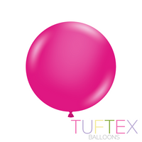 Tuftex Standard Hot Pink 24" Latex Balloons 3pk