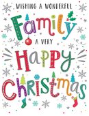 Regal 6 Pack C50 Cards Christmas To All The Family