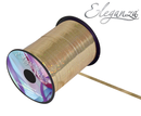 Gold holographic Eleganza Ribbon Holo Balloon Ribbons, 5mm x 250 yards, shiny decorative ribbon for balloons and craft projects