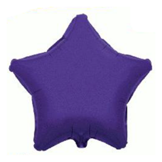 Oaktree Foil Balloon Purple Star 19