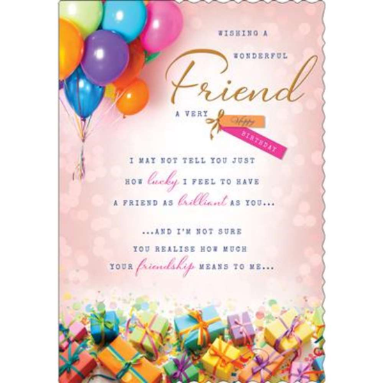 Regal 6 Pack Cards C75 Everyday Birthday Friend