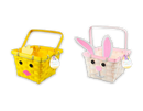 Gem Imports 18 Pack Basket Woven Easter Character