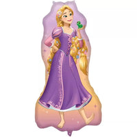 Procos Disney Rapunzel 40-inch foil balloon featuring colorful princess design for celebration decorations