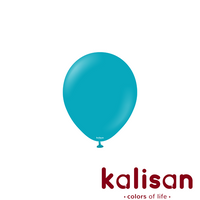 Kalisan Standard Turquoise 5" Latex Balloons 100pk