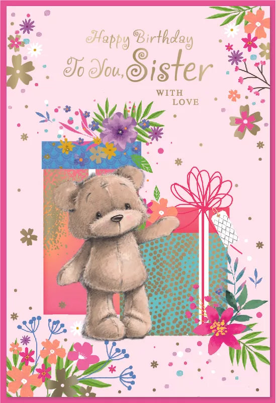 Simon Elvin C50 Birthday Sister 6pk