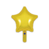 Oaktree Gold Star 9" Foil Balloon (Loose)