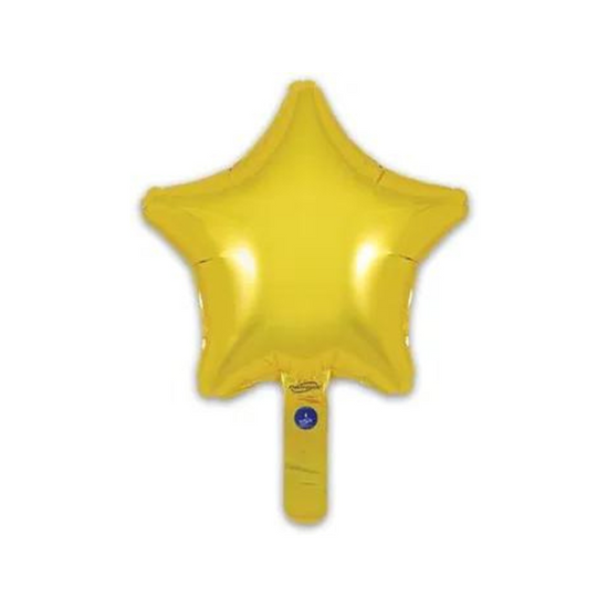 Oaktree Gold Star 9" Foil Balloon (Loose)