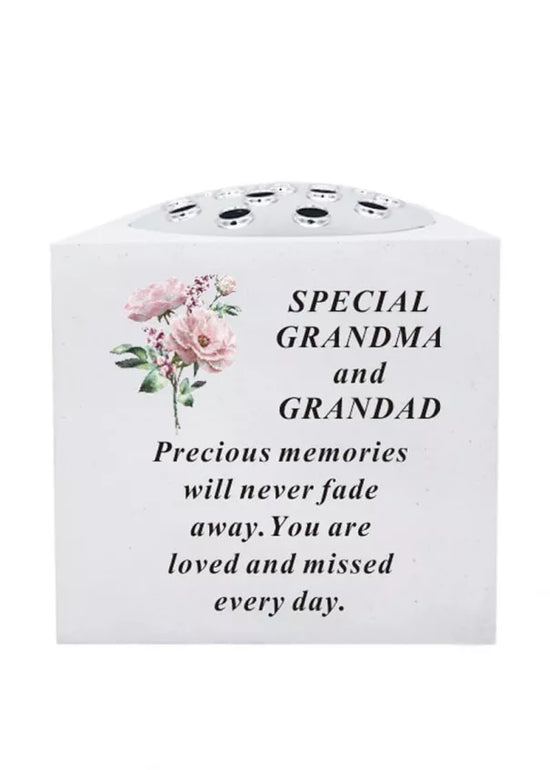 David Fischoff Rose Bowl Floral Grandma & Grandad