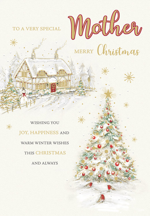 Regal 6 Pack C75 Cards Christmas Mother