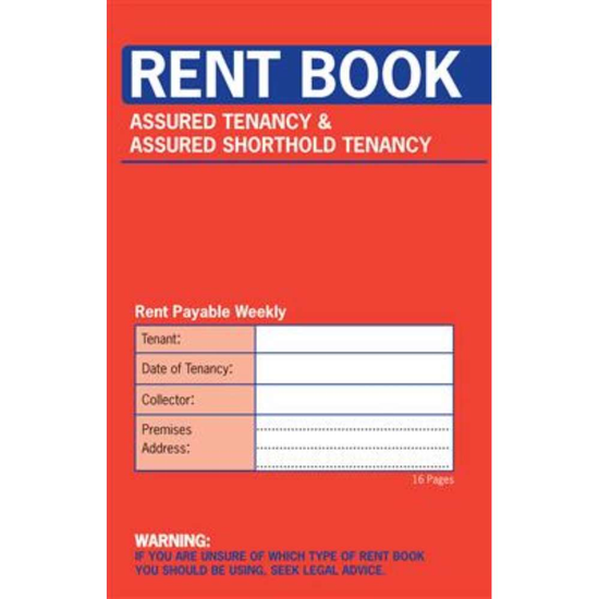 20 Rent Books - Assured Tenancy 100x157mm