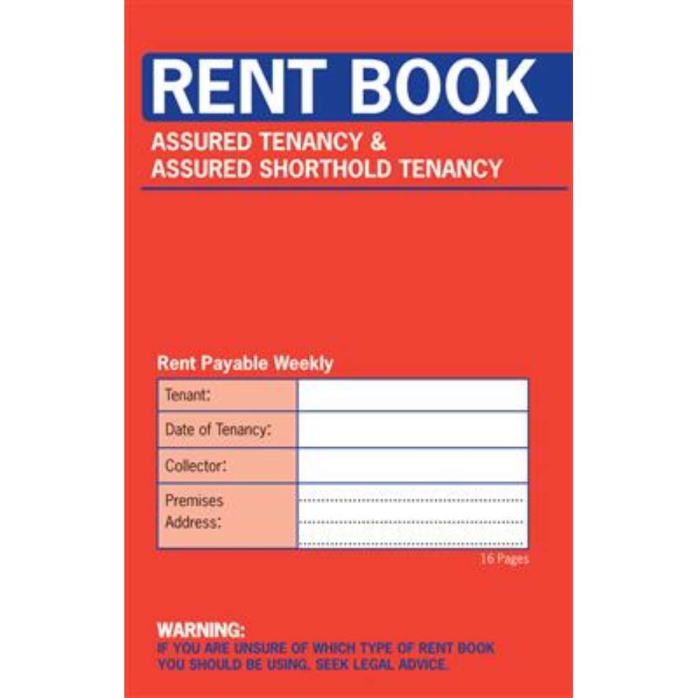 20 Rent Books - Assured Tenancy 100x157mm