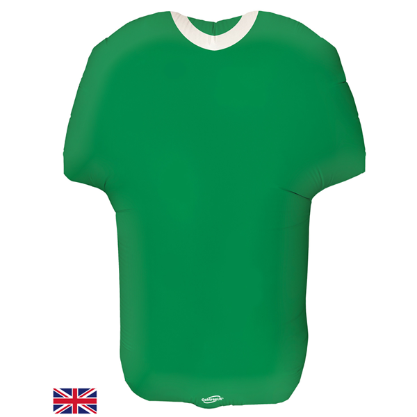 Foil Balloon 24" Sports Shirt Green