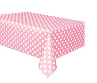 Unique Tablecover Lovely Pink Dots 54" x 108