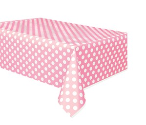 Unique Tablecover Lovely Pink Dots 54" x 108