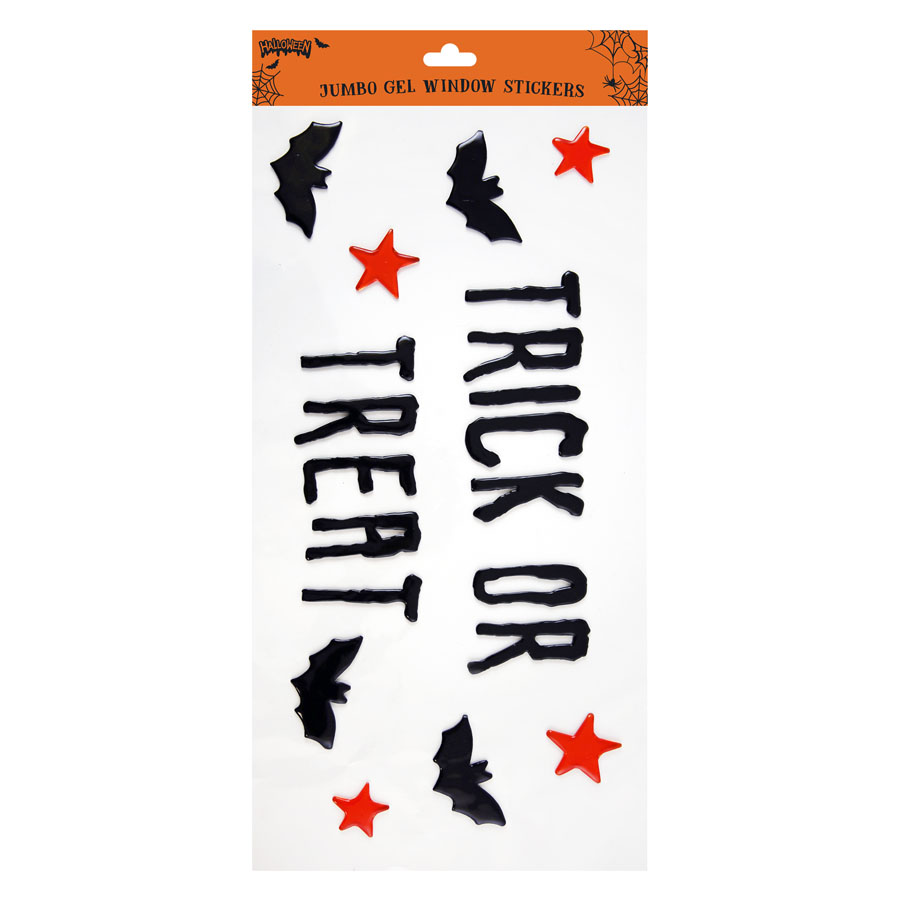 Halloween Gel Sticker 25x50cm (Design May Vary)