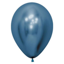 Sempertex Reflex Blue 12" Latex Balloons 50pk