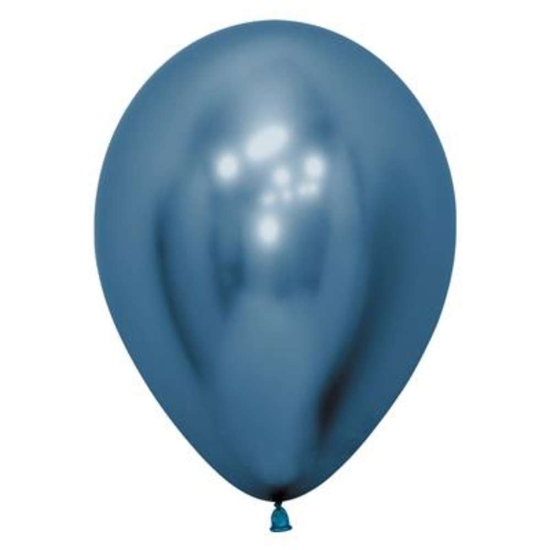 Sempertex Reflex Blue 12" Latex Balloons 50pk