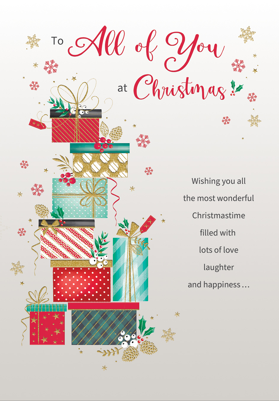 Regal 6 Pack C75 Cards Christmas To All Of You