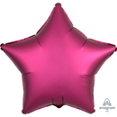 Anagram Satin Luxe Pomegranate 18" Star Foil