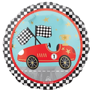 Anagram Foil Balloon Race Cars 18" (Double-Sided)