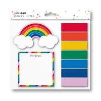 Eurowrap Sticky Notes Rainbow