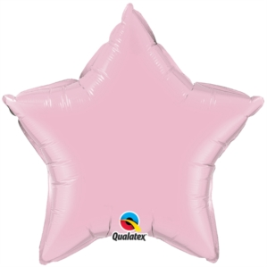 Qualatex Foil Balloon Pearl Pink Star 20