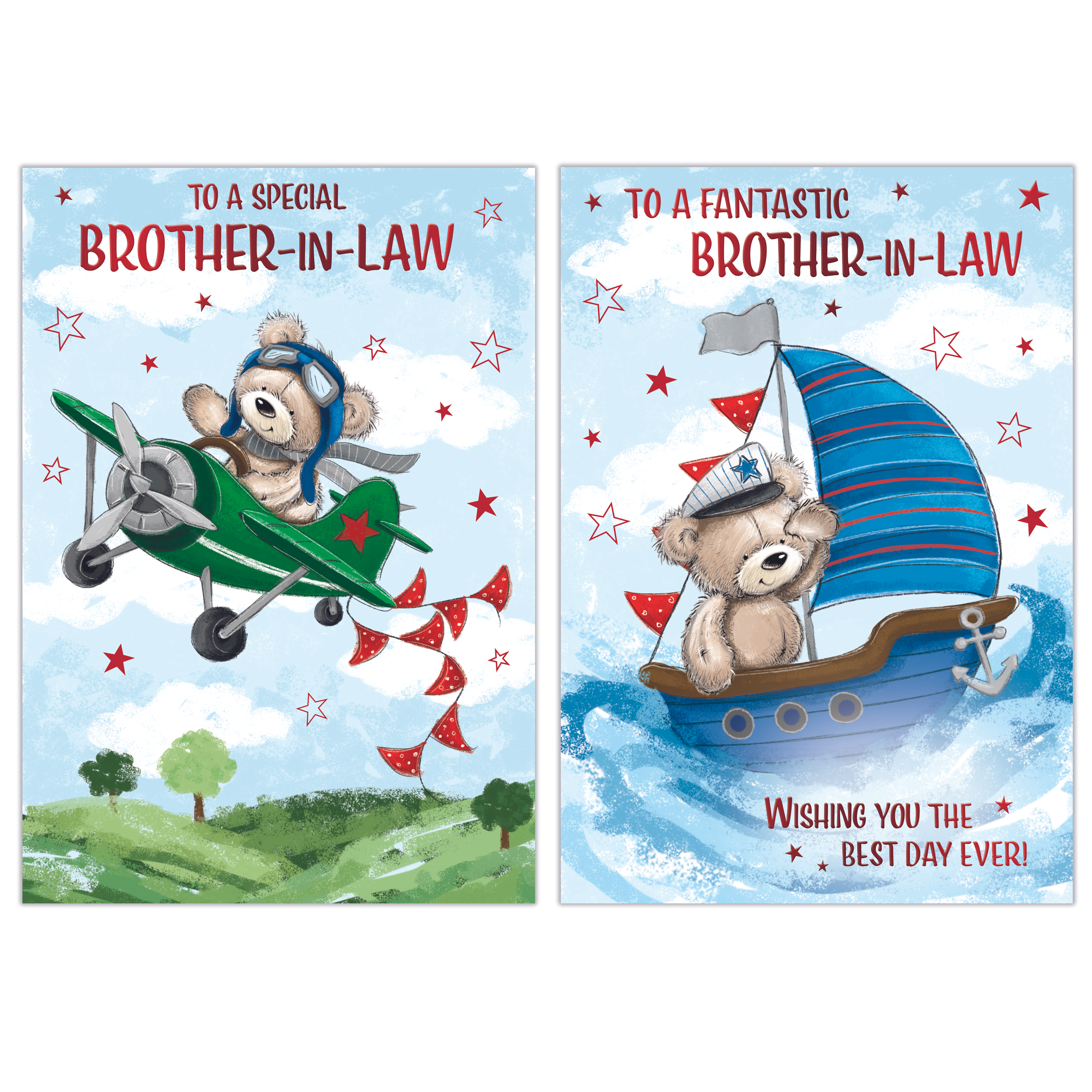 Poppyhill C50 Birthday Brother-In-Law 12pk