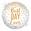 Grabo Foil Balloon Best Day Ever 18