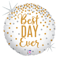 Grabo Foil Balloon Best Day Ever 18