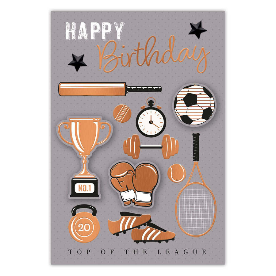 Tiger Feet C50 Birthday Open 6pk