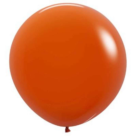 Sempertex Fashion Sunset Orange 24" Latex 3pk