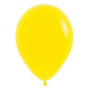 Sempertex Fashion Yellow 12" Latex Balloons 50pk