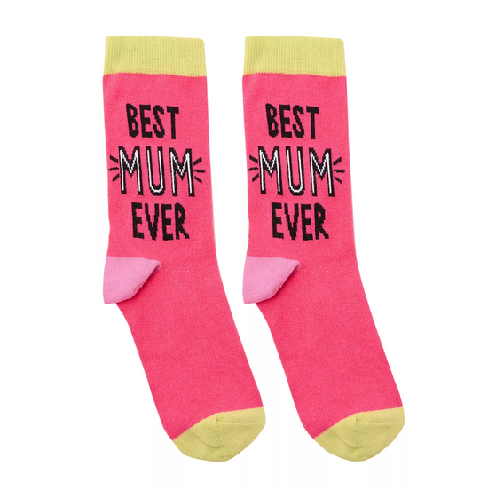 Hullabaloo Best Mum Ever Socks