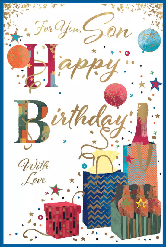 Simon Elvin C75 Birthday Son 6pk