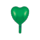 Oaktree Green Heart 9" Foil Balloon (Loose)