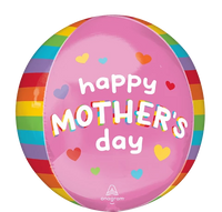 Anagram Mother's Day Rainbow 16" Orbz Balloon