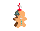 Glass Cup Gingerbread Man 450ml