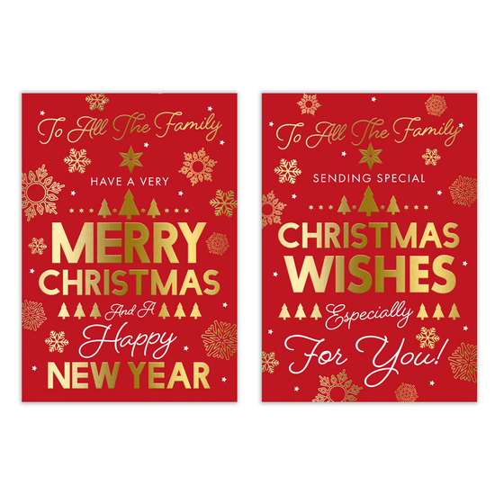 Poppyhill C50 Christmas All The Family 12pk