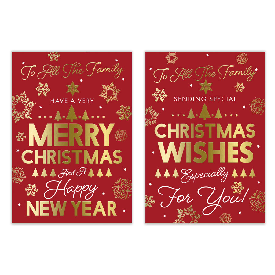 Poppyhill C50 Christmas All The Family 12pk